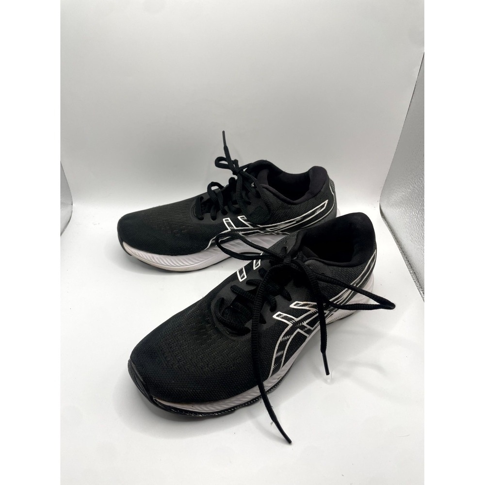 Asics Gel-Excite 9 1012B182 Womens 6 Sneaker Black White Athletic Running Shoes